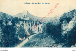 38.  CREMIEU .  Gorges De Tortu Et Les Remparts . - Crémieu