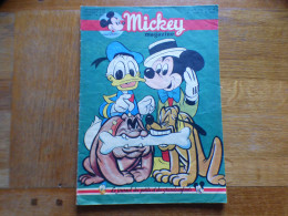 JOURNAL MICKEY BELGE  N° 90  Du 27/06/1952 COVER MICKEY ET DONALD + POSTER PINOCCHIO - Journal De Mickey