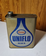 Bidon Huile Esso Uniflo Motor Oil 15w-40 Ess. Dies. 2 Litres - Dosen