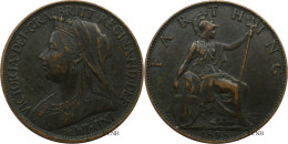 Royaume-Uni - Victoria - Farthing 1898 - TTB+/AU50 - Mon6178 - Sonstige & Ohne Zuordnung