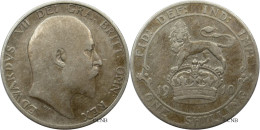 Royaume-Uni - Edward VII - One Shilling 1910 - TB/VF30 - Mon5714 - I. 1 Shilling