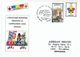 SC 70 - 1043 Scout ROMANIA - Cover - Used - 2000 - Cartas & Documentos