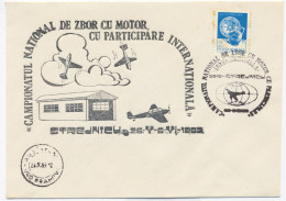 COV 38 - 970 AIRPLANE, Romania - Cover - Used - 1983 - Lettres & Documents