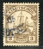 REF093 > COLONIES ALLEMANDE - KIAUTCHOU < Yv N° 1 Ø < Oblitéré Dos Visible - Used Ø - Kiautchou