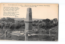 PLOUGRESCANT - Monument De Enseigne De Vaisseau, Paul Henry - Très Bon état - Plougrescant