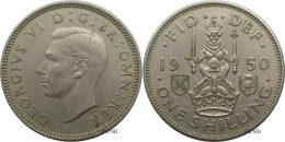 Royaume-Uni - George VI - One Shilling 1950 Écosse - SUP/AU55 - Mon6197 - I. 1 Shilling