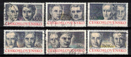 Tchécoslovaquie 1974 Mi 2189-94 (Yv 2029-34), Obliteré - Usados