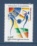 Andorre Français - YT N° 602 ** - Neuf Sans Charnière - 2004 - Unused Stamps