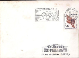 MONACO N° 539B S/L. DE MONTE CARLO/22.7.64  POUR FRANCE - Lettres & Documents