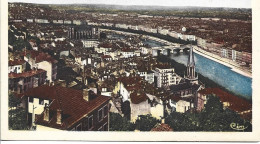 CPA 69 - LYON - EGLISE ST GEORGES - EGLISE ST JEAN - QUAI DE TILSITT ET DES CELESTINS - PANORAMA SUR LA SAONE - Lyon 5