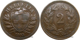 Suisse - Confédération Helvétique - 2 Centimes 1903 B Coins Entrechoqués - TTB/XF45 - Mon4124 - 2 Centimes / Rappen