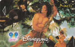 FRANCE - Tarzan, Disneyland Paris Passport, Used - Pasaportes Disney