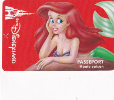 FRANCE - Serenita, Disneyland Paris Passport, Used - Passaporti  Disney