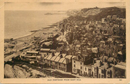 England Old Hastings From East Hill - Hastings