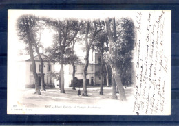 Algérie. Sétif. Place Barral Et Temple Protestant - Setif