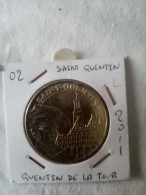 Médaille Touristique Monnaie De Paris 02 Saint Quentin 2011 - 2011