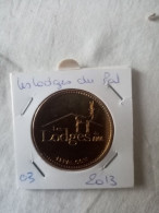 Médaille Touristique Monnaie De Paris 03 Parc Le Pal Lodges 2013 - 2013