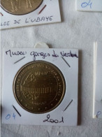 Médaille Touristique Monnaie De Paris 04 Quinson 2001 - 2001