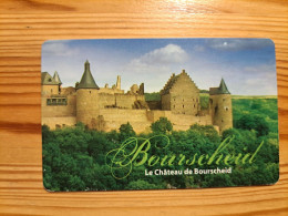 Phonecard Luxembourg - Castle, Bourscheid - Luxembourg