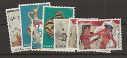 1973 MNH Greece Mi 1122-28 - Nuovi