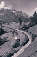 Monthey - Champéry, Ligne Du Chemin De Fer Et Train (15727) - Monthey