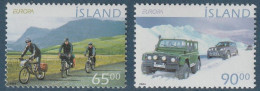 Cept 2004 Islande Iceland Ijsland Yvertn° 994-995 *** MNH Cote 6 € Les Vacances Holidays - 2004