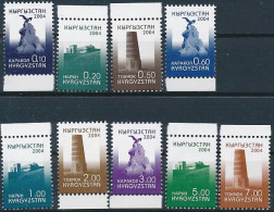 Mi 395-403 ** MNH / Definitives, Sightseeing Attractions, Architecture - Kyrgyzstan