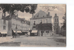 FELLETIN - Place Du Marché Et Rue De L'Eglise - Très Bon état - Felletin