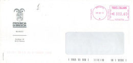 Stemma Provincia Di Brescia Su Busta Tipo 1 Anno 2011 - Enveloppes
