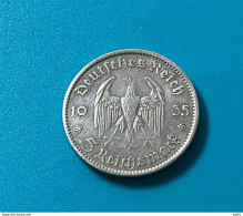 Pièce De 5 Reichsmark 1935A / Argent / Vendu En L’état (37) - 5 Reichsmark