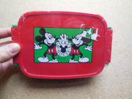 Objets Dérivés Publicité, DISNEY Boite Snack, Sandwich, Box Neuve.MICKY MAUS..............ref N30/P.A - Dishes