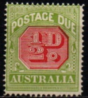 AUSTRALIE 1909 * DENT 14 - Postage Due