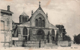 FRANCE - Chalons Sur Marne - L'Eglise Saint Jean - Façade Principale - ND Phot - Carte Postale Ancienne - Châlons-sur-Marne