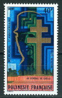 Polynésie N°Y&T PA 123 Mémorial Général De Gaulle Neufs Sans Charnière Très Frais - Ongebruikt
