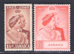 1948 Jamaica, Stanley Gibbons N. 143/44 - MNH** - Otros & Sin Clasificación