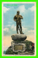 RUTLAND, VT - STATUE IN HONOR OF THE GREEN MOUNTAIN BOYS - C.T. AMERICAN ART - - Rutland