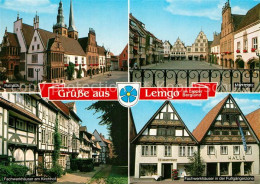 73308238 Lemgo Rathaus Marktplatz Fachwerkhaeuser Am Kirchhof Fachwerkhaeuser Le - Lemgo