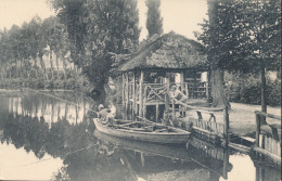 HOTEL RESTAURANT DES SEPT FONTAINES SOUS RHODE ST GENESE  UNE PARTIE DE PECHE      ZIE AFBEELDINGEN - Rhode-St-Genèse - St-Genesius-Rode