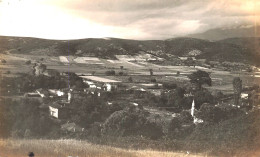 CARTE PHOTO 1917 - ALBANIA Village Des Environs De Pogradec - Albanien