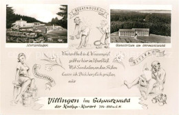 73300153 Villingen-Schwenningen Kuranlagen Sanatorium Am Germanswald  Villingen- - Villingen - Schwenningen