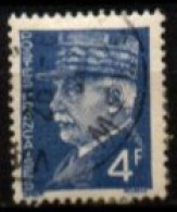 FRANCE    -   1941 .   Y&T N° 521A Oblitéré.   4 Cassé - Used Stamps