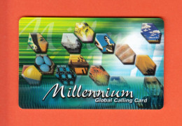 USA- Millenium Global Calling Card- Used Pre-paid Telephone Card. - Altri & Non Classificati