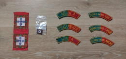 Portugal Estado Novo Salazar's Mocidade Portuguesa Patch Lot / Badges - Otros & Sin Clasificación