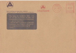 Deutsche Bundespost Brief Mit Freistempel VGO PLZ Oben Dresden 1993 Arbeitsamt B66 7759 - Franking Machines (EMA)