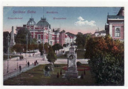 39001807 - Residenz Gotha. Teilansicht Kriegerdenkmal, Dem Arnoliplatz Hauptpostamt Ungelaufen  Top Erhaltung. - Gotha