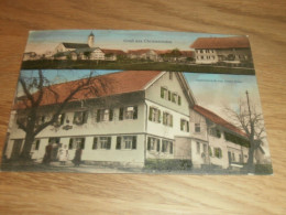 Gruss Aus Christazhofen B. Argenbühl , Ca. 1905 , Ansichtskarte , Postkarte !!! - Ravensburg