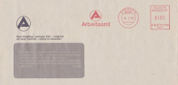 Deutsche Bundespost Brief Mit Freistempel VGO PLZ Oben Dresden 1993 Arbeitsamt B66 7759 - Máquinas Franqueo (EMA)