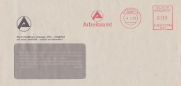 Deutsche Bundespost Brief Mit Freistempel VGO PLZ Oben Dresden 1993 Arbeitsamt B66 7759 - Machines à Affranchir (EMA)