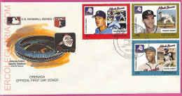 Ag1581 - GRENADA - Postal History - FDC COVER - 1988 BASEBALL - Base-Ball