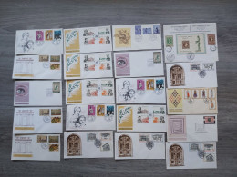 F.D.C. FDC FIRST DAY COVER LOT GRECIA HELLAS FOR STUDY - Covers & Documents